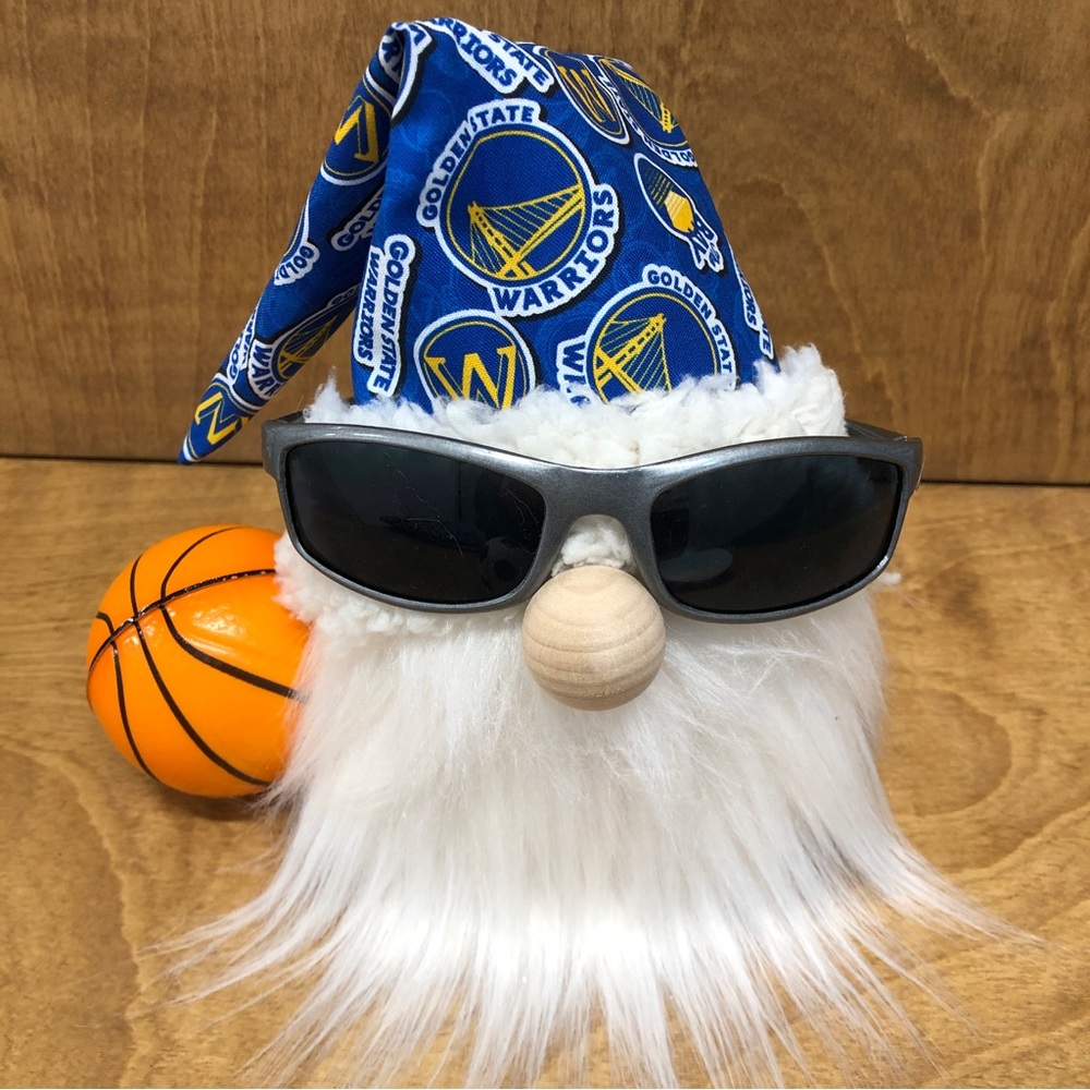 Warriors Gnome NBA Basketball Ball Sport Fan Sunglasses Sacramento CA Gift Hoops